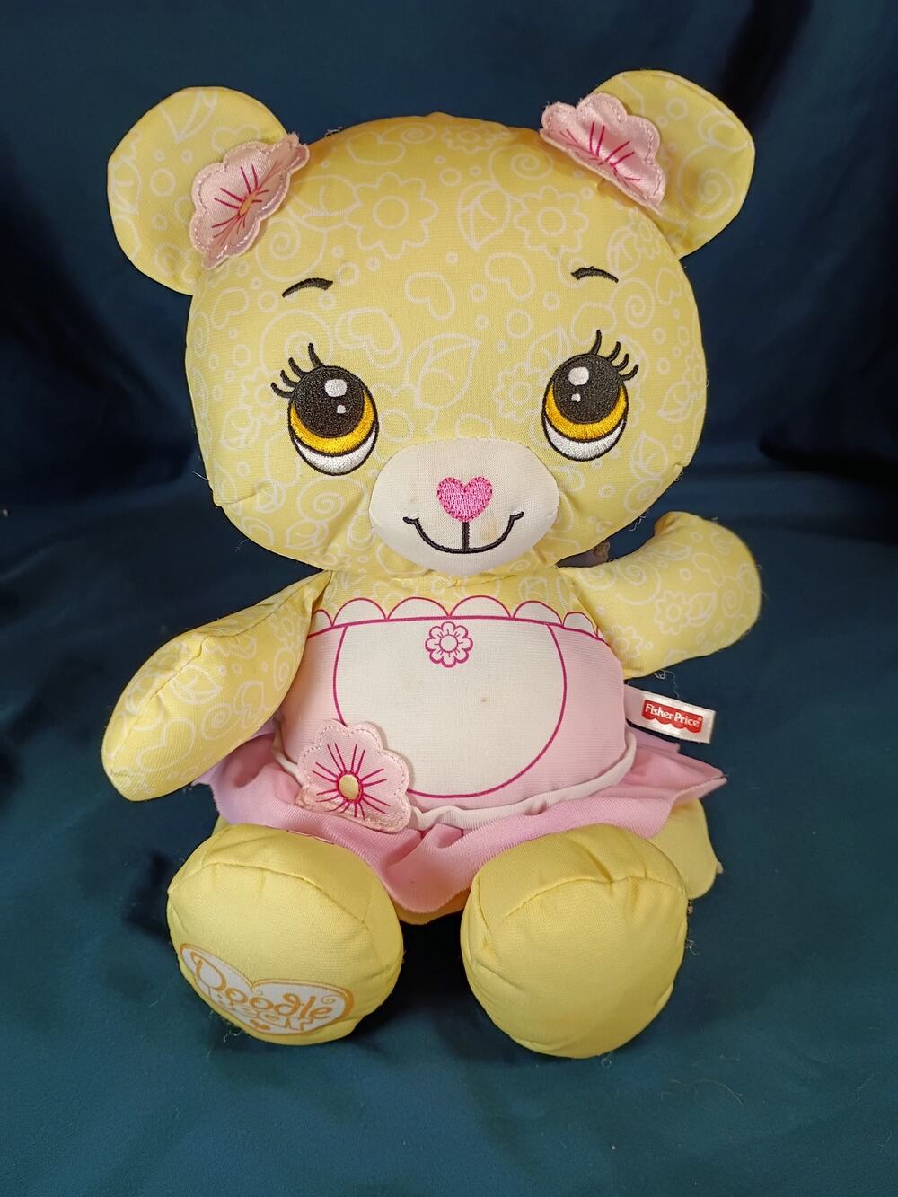 Fisher-Price Doodle Bear Marigold 14" Plush Y2450